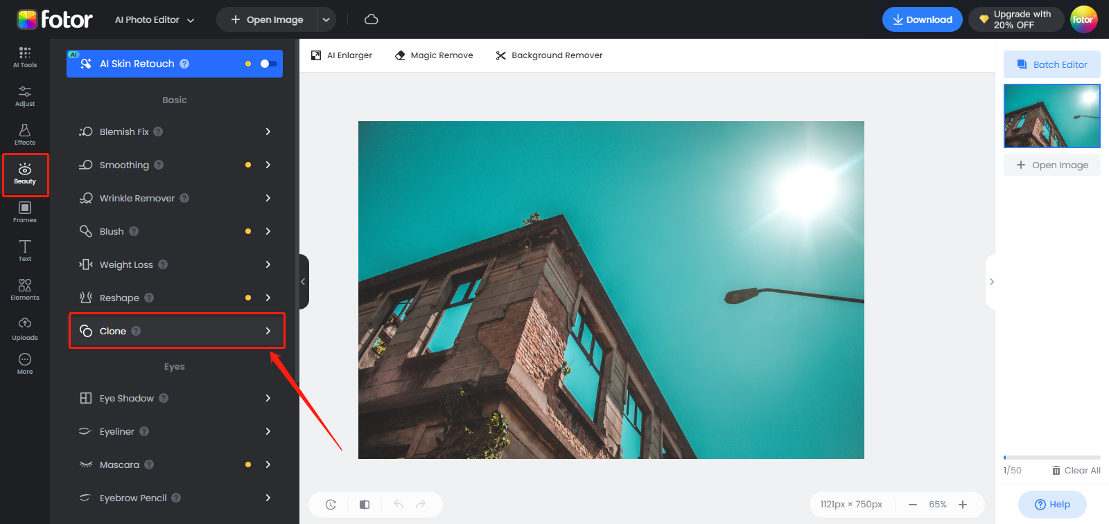 How to Remove Glare from a Photo? Fotor Help Center