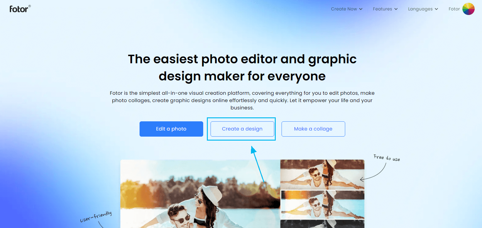 Create Photo Editor and Graphic Design Maker